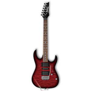 Ibanez GRX70QA-TRB Električna gitara - Transparent Red Burst