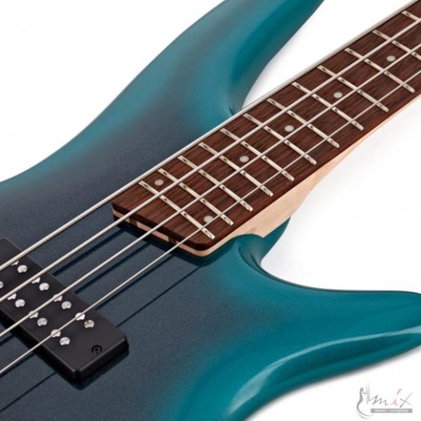 Ibanez SR300E-CUB Električna bas gitara Cerulean Aura Burst boja Nyatoh drvo - Slika 6