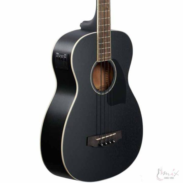 Ibanez PCBE14MH-WK Akustična ozvučena bas gitara Weathered Black Finiš - Slika 3