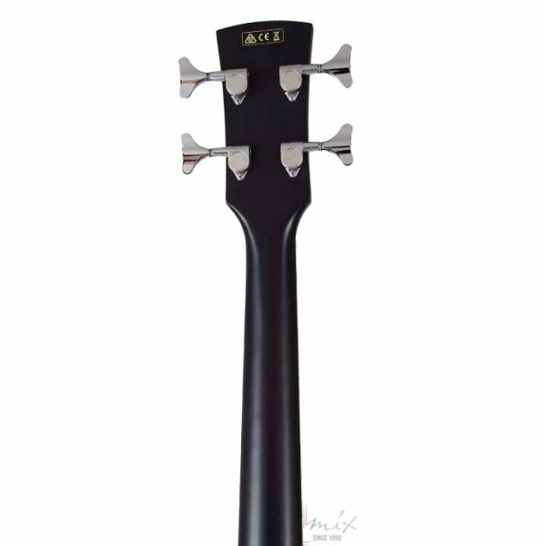 Ibanez PCBE14MH-WK Akustična ozvučena bas gitara Weathered Black Finiš - Slika 5