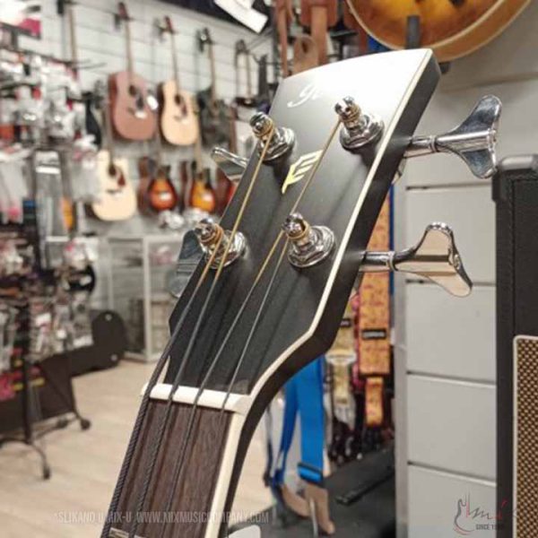 Ibanez PCBE14MH-WK Akustična ozvučena bas gitara Weathered Black Finiš - Slika 8