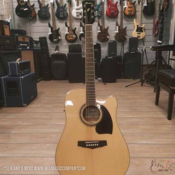 Ibanez PF15ECE-NT Drednaught Smreka Akustična ozvučena gitara - Slika 5