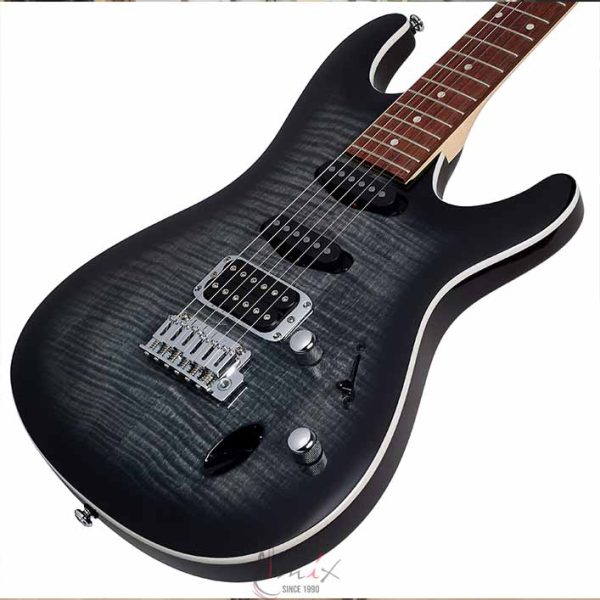 Ibanez SA260FM-TGB Električna gitara - Transparent Gray Burst - Slika 2