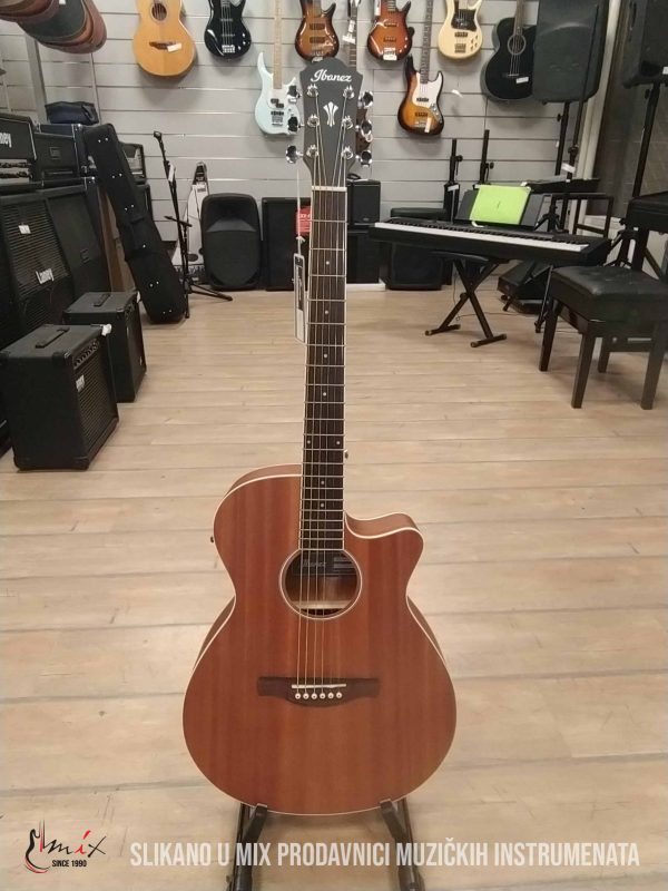 Ibanez AEG7MH-OPN Akustična ozvučena gitara Mahagony Talman Open Pore - Slika 7