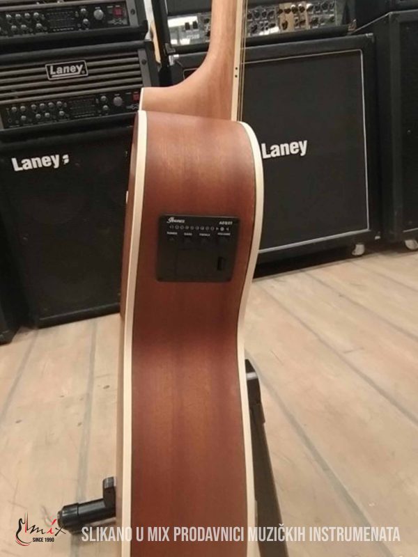 Ibanez AEG7MH-OPN Akustična ozvučena gitara Mahagony Talman Open Pore - Slika 10