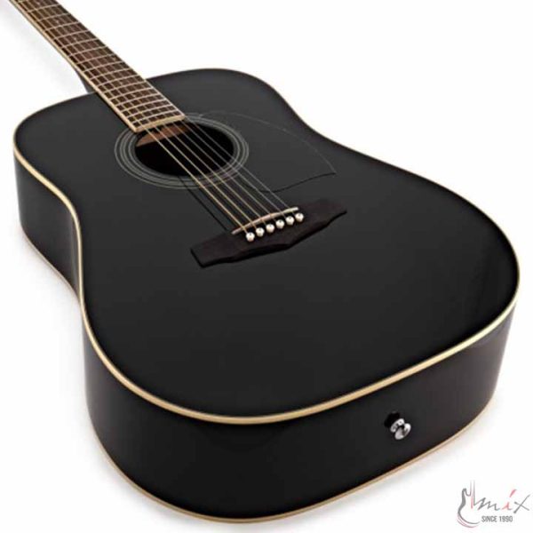 Ibanez PF15-BK Black High Gloss Akustična neozvučena gitara - Slika 3