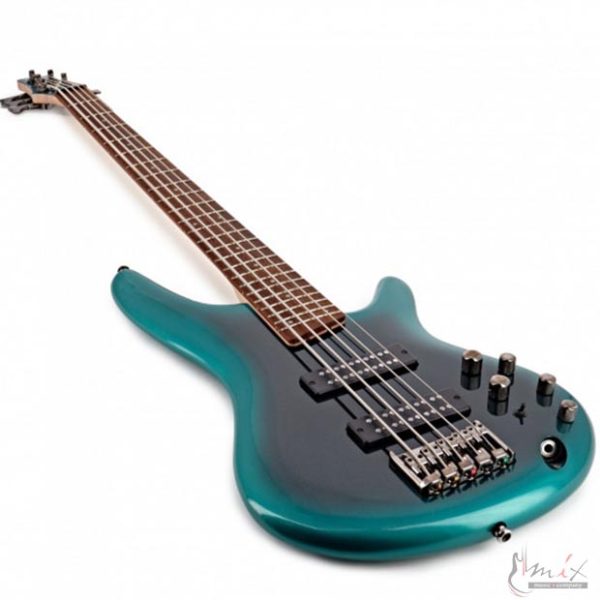 Ibanez SR305E-CUB Električna petožičana bas gitara Cerulean Aura Burst boja Nyatoh drvo - Slika 5