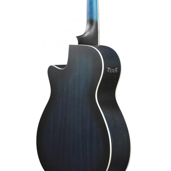 Ibanez AEG7-TBO Akustična ozvučena gitara Talman Transparent Blue Sunburst - Slika 3