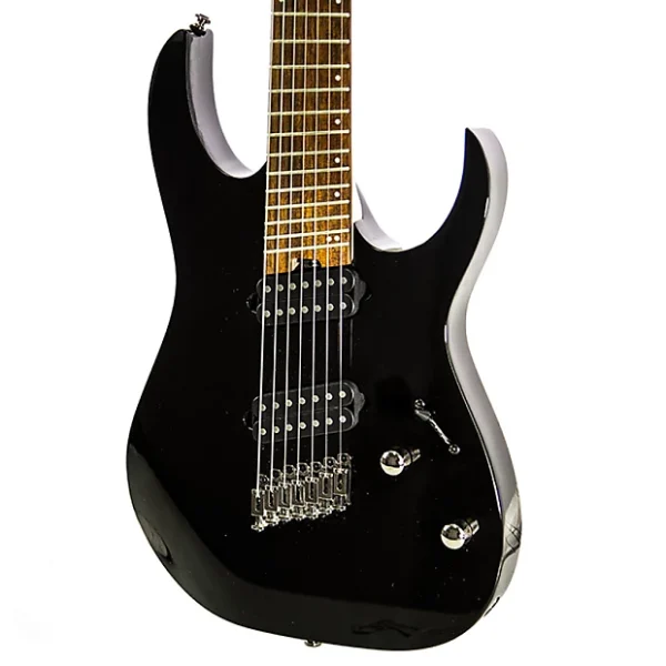 Ibanez RGMS7-BK Sedmožičana Multi-Scale električna gitara - Black - Slika 4