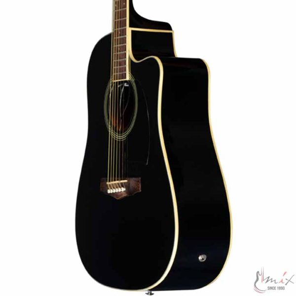 Ibanez PF15-BK Black High Gloss Akustična neozvučena gitara - Slika 4