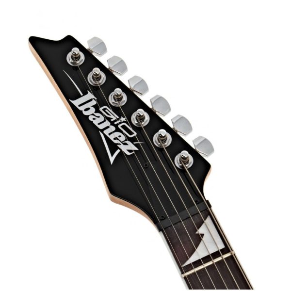 Ibanez GRG170DXL-BKN Levoruka električna gitara - Black Night - Slika 6