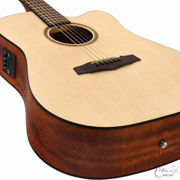 Ibanez PF10CE-OPN Akustična ozvučena gitara Drednought teleo Open Pore Natural finiš - Slika 3