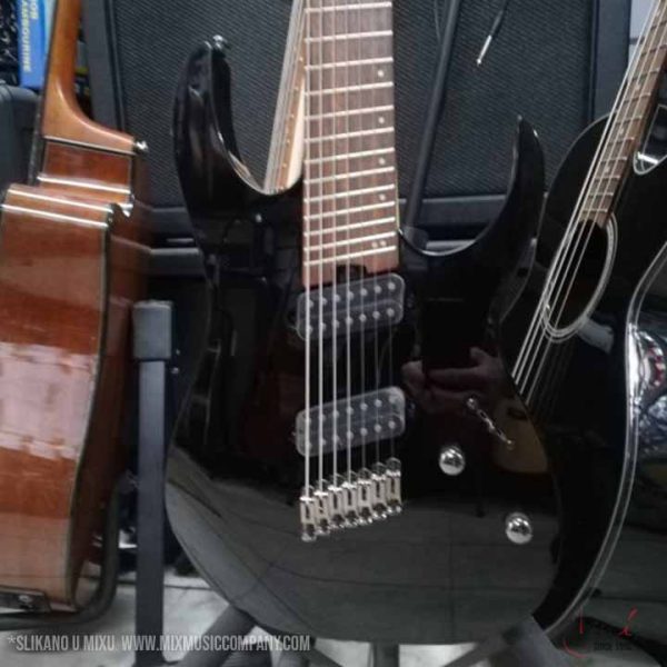Ibanez RGMS7-BK Sedmožičana Multi-Scale električna gitara - Black - Slika 6