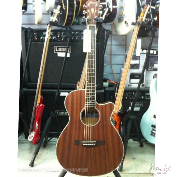 Ibanez AEG8EMH-OPN Akustična ozvučena gitara  Smreka Open Pore Natural - Slika 6