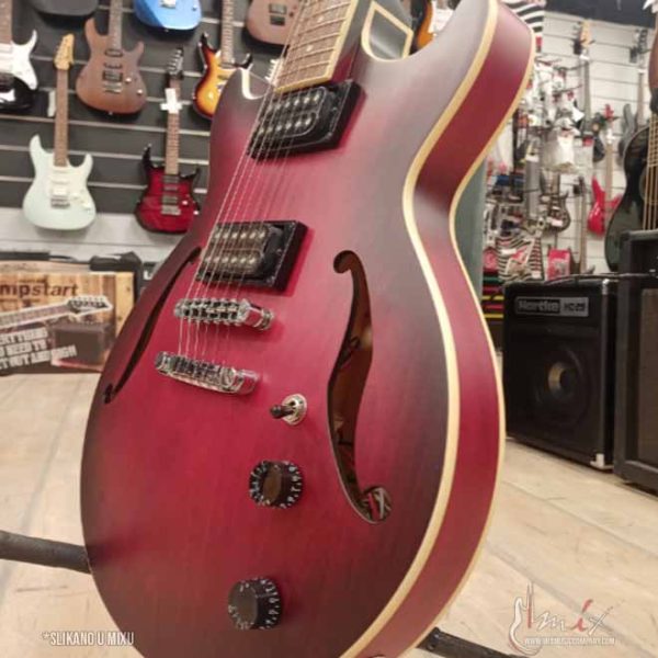 Ibanez AM53-SRF Semi Hollow električna gitara - Sunset Red - Slika 7