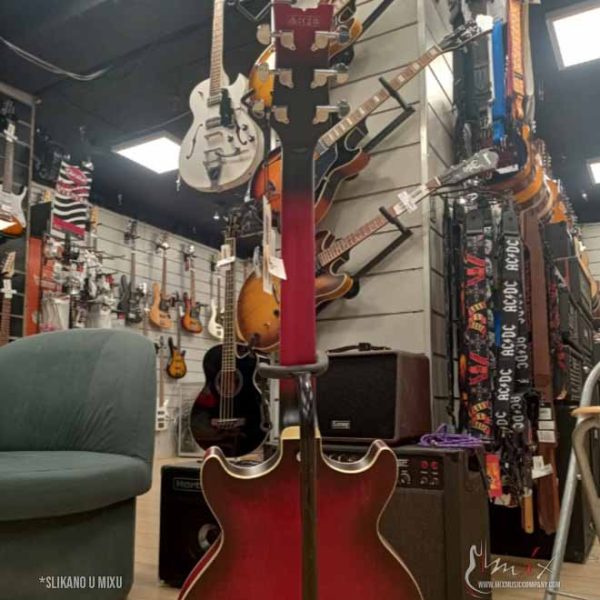 Ibanez AM53-SRF Semi Hollow električna gitara - Sunset Red - Slika 9