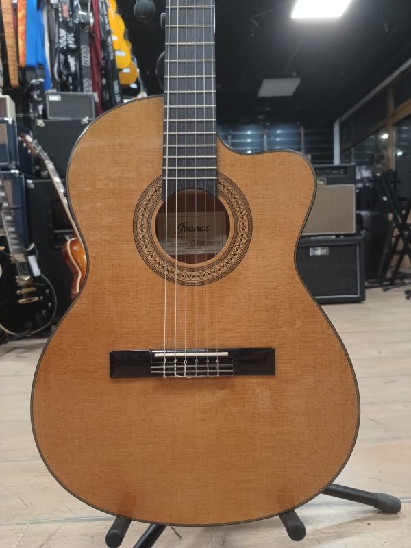 Ibanez GA5TCE-AM Klasična tanka ozvučena gitara Amber Finiš - Slika 16