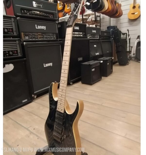 Ibanez RG370AHMZ-SWK Električna gitara -  Silver Wave Black - Slika 9
