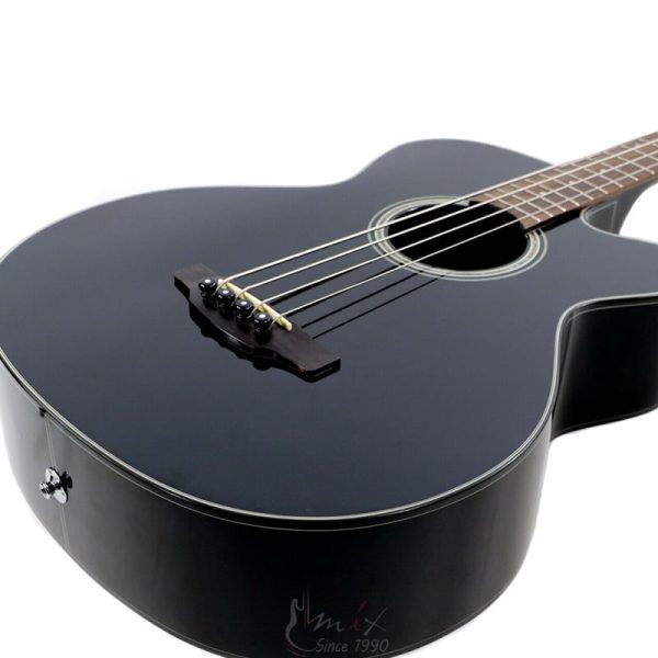 Takamine GB30CE-BLK Akustična ozvučena bas gitara Crna boja - Slika 5