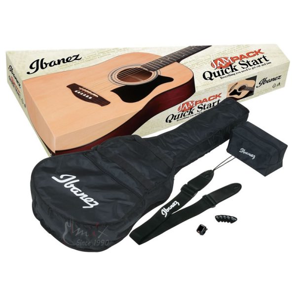 Ibanez V50NJP-NT JAMPACK Akustična gitara, kaiš, trzalice i futrola paket - Slika 3