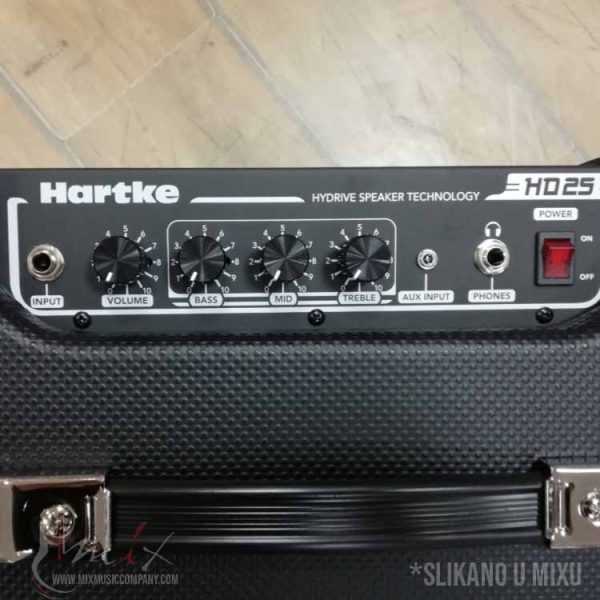 Hartke HD25 Bas pojačalo Snaga 25W Veličina zvučnika 1 x 8" inča - Slika 5