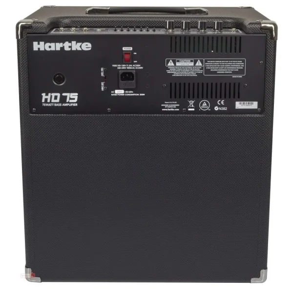 Hartke HD75 Bas pojačalo Snaga 75W Veličina zvučnika 1 x 12" inča - Slika 4
