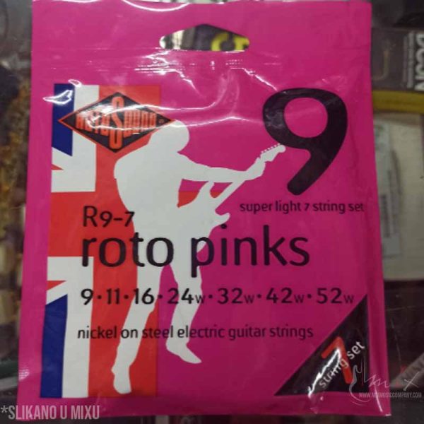 Rotosound R9-7 009-052 Žice za sedmožičanu električnu gitaru Debljina devetke - Slika 2