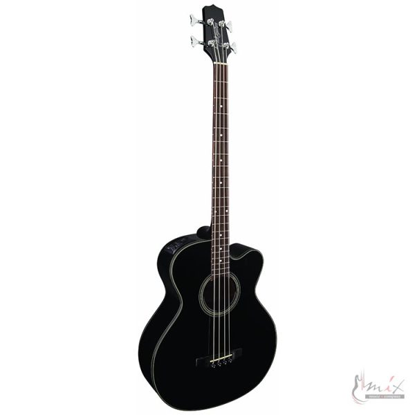 Takamine GB30CE-BLK Akustična ozvučena bas gitara Crna boja - Slika 2