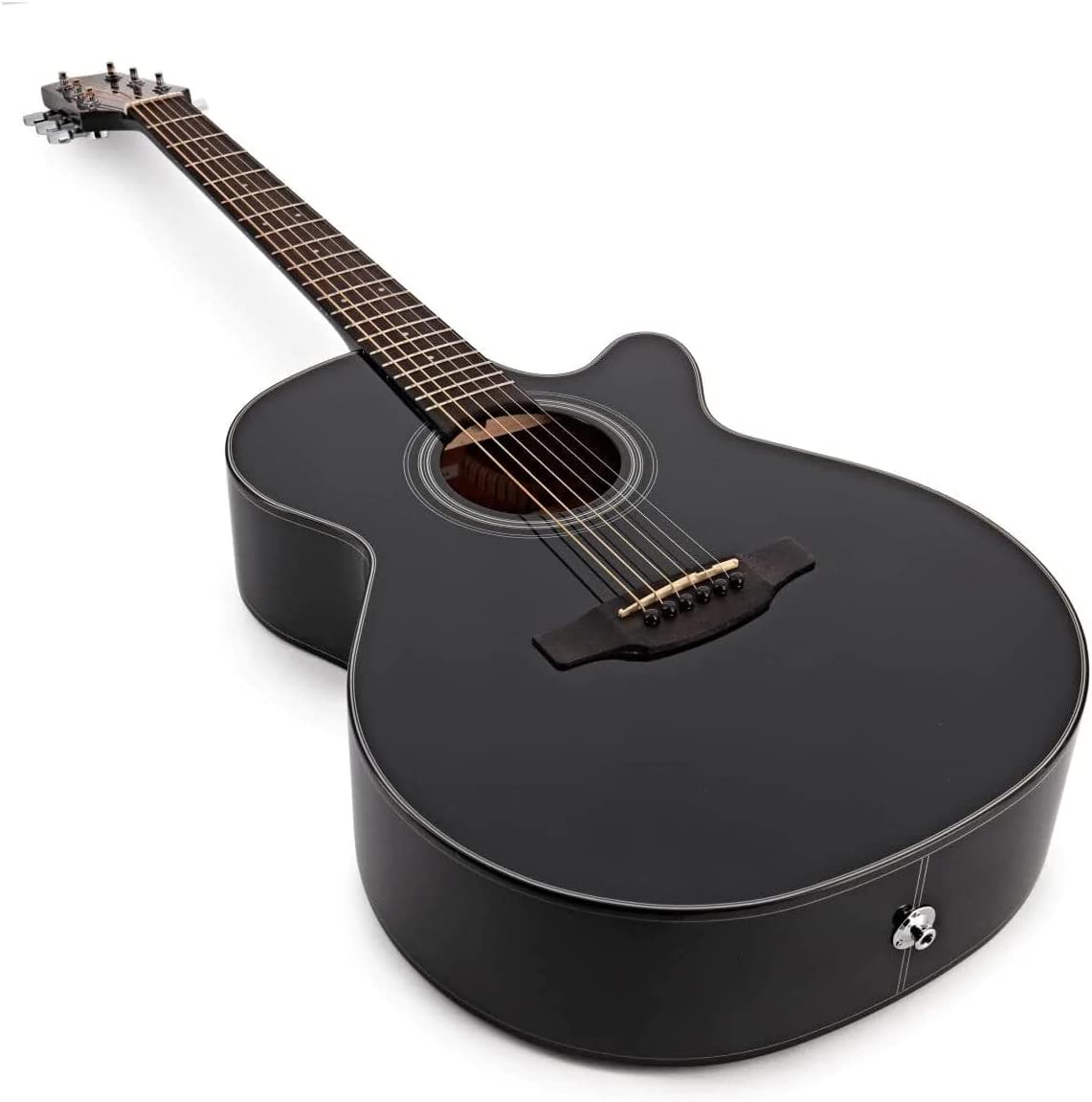 Takamine GF15CE-BLK Akustična ozvučena gitara sa futrolom Crna boja - Slika 7