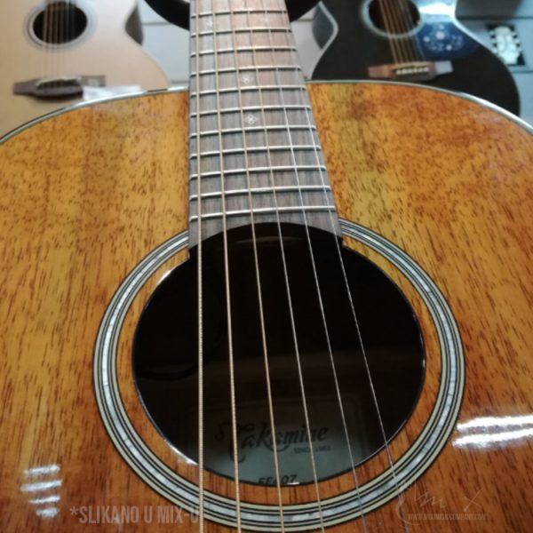 Takamine EF407 Akustična ozvučena gitara New Yorker telo - Slika 8