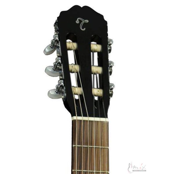 Takamine GC1-BLK Klasična gitara Veličina 4/4 Smreka drvo Crna Boja - Slika 4