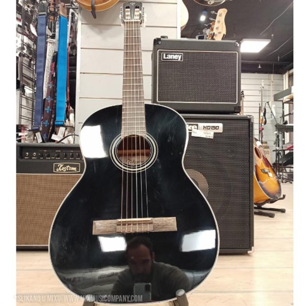 Takamine GC2-BLK Klasična gitara Veličina 4/4 Crna boja - Slika 9
