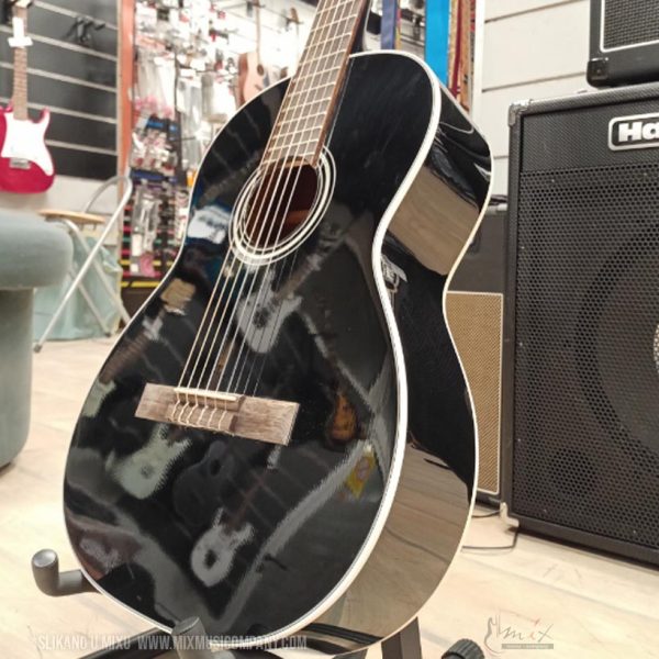 Takamine GC2-BLK Klasična gitara Veličina 4/4 Crna boja - Slika 10