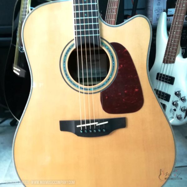 Takamine GD90CE-ZC Akustična ozvučena gitara Drednaught oblik Lakirana natural boja - Slika 10