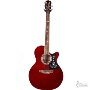 Takamine GN75CE-WR elektro-akustična gitara u Wine Red boji sa futrolom