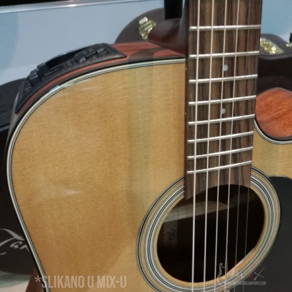 Takamine P2DC Akustična ozvučena gitara Drednought oblik - Slika 10