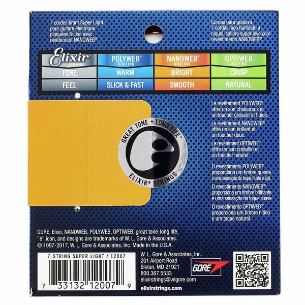Elixir 19052 Light 010-046 Žice za električnu gitaru Debljina desetke - Slika 2