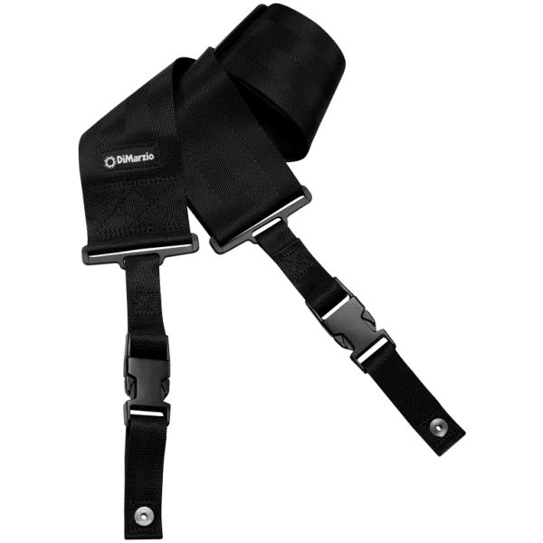 DiMarzio DD2800BK 3 Inch Nylon ClipLock Kaiš za gitaru