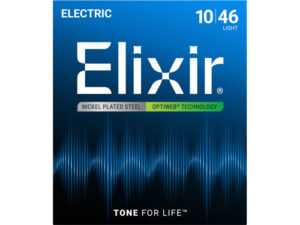 Originalno pakovanje Elixir Light Optiweb premazanih žica debljine 10-46 za električnu gitaru