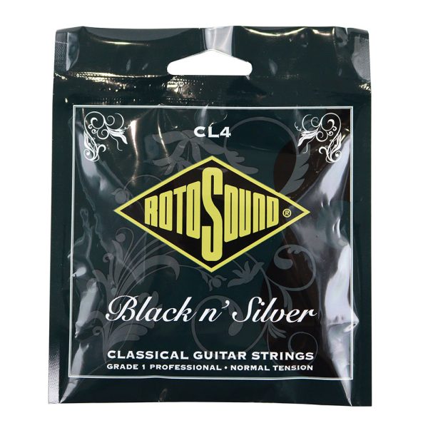 Rotosound CL4 Black N' Silver Normal tension Žice za klasičnu gitaru - Slika 2