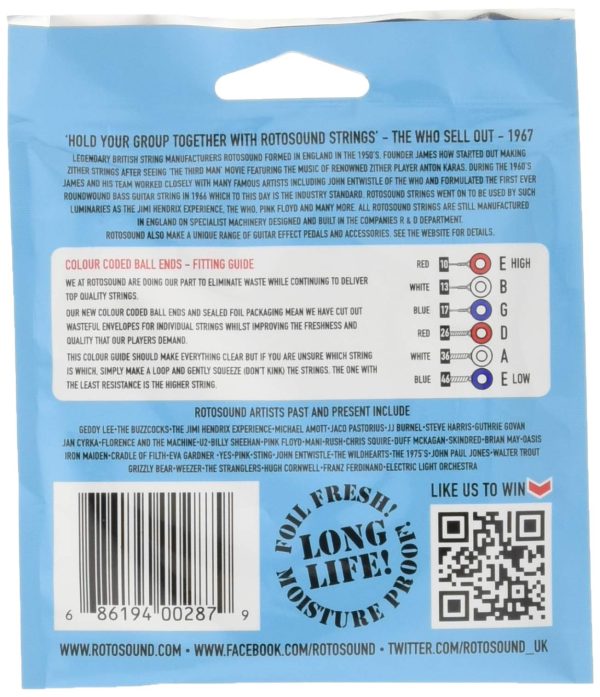Rotosound PN10 010-046 Pure Nickels - Slika 3