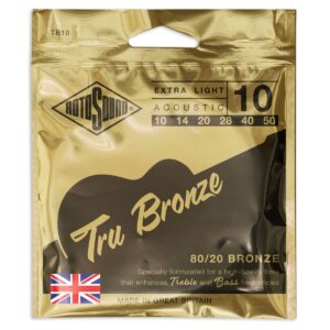 Rotosound TB10 zice za akusticnu gitaru 80 20 Bronze