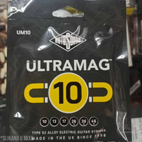 Rotosound Ultramag UM10 010-046 Žice za električnu gitaru Debljina desetke - Slika 5