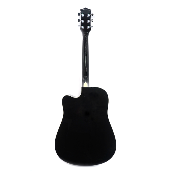 Wakertone W41EQ-BK Akustična Drednaught ozvučena gitara Crna boja - Slika 2