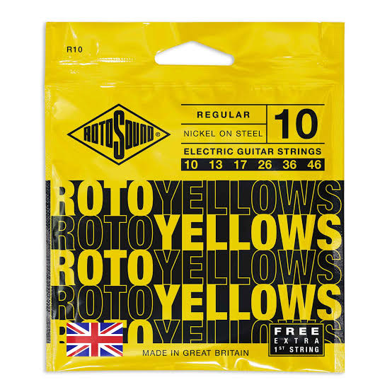 Rotosound R10 Roto Yellow žice za električnu gitaru debljine 10-46 u originalnom pakovanju