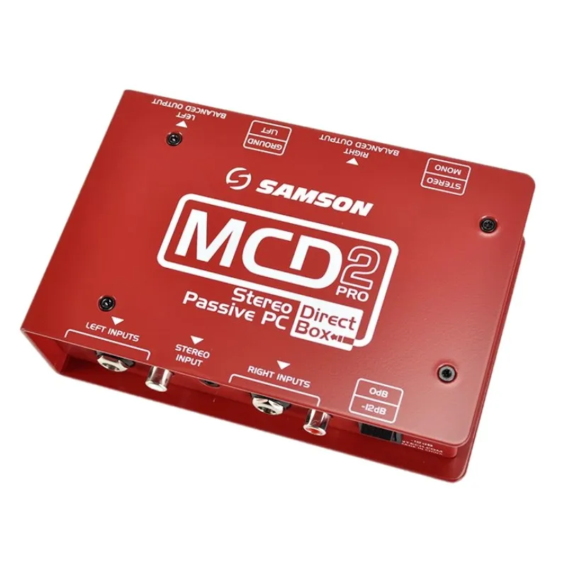 Samson MCD2PRO S-Max Stereo Passive PC Direct Box - Slika 2