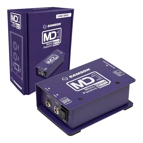 Samson MD1PRO DiBox S-Max Mono Passive Direct Box - Slika 2