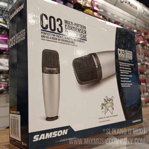 Samson C03 Kondenzatorski mikrofon - Slika 6