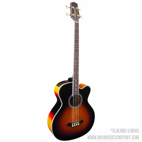 Takamine GB72CE-BSB elektro-akustični bas gitara sa sunburst finišom