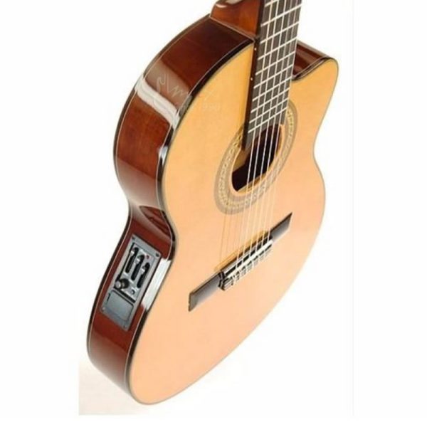 Ibanez GA5TCE-AM Klasična tanka ozvučena gitara Amber Finiš - Slika 2